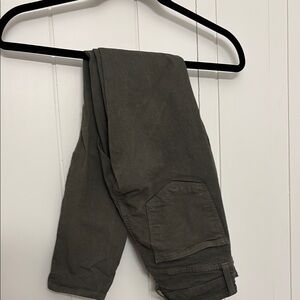 Just Black Green Cargo Pants Versatile Cotton Blend